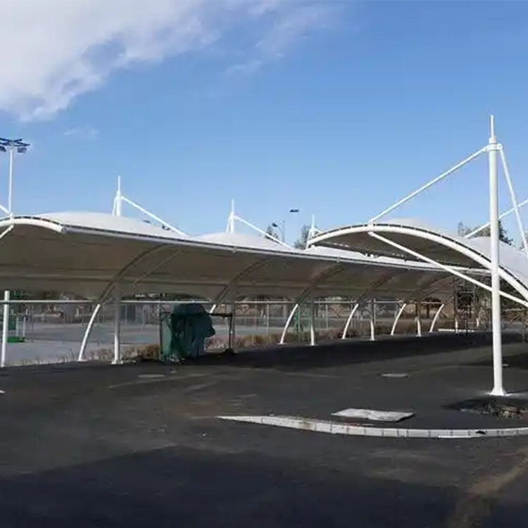 呼伦贝尔膜结构电动车棚
