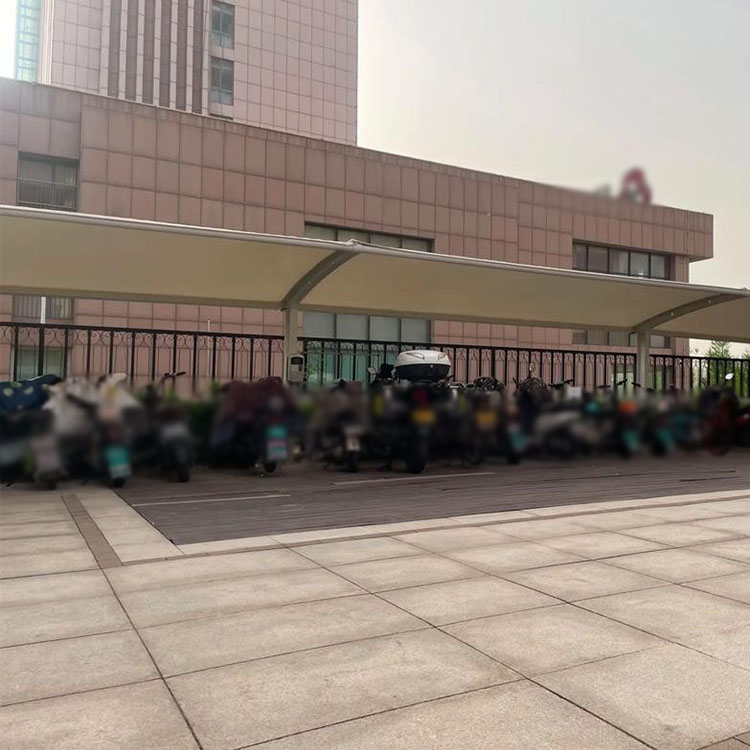 呼伦贝尔膜结构电动车棚