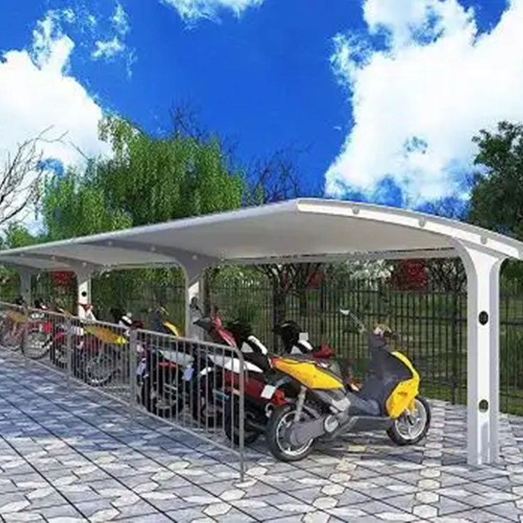 呼伦贝尔膜结构电动车棚